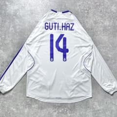 正規品07-08 Real Madrid home L/S GUTI #14】 - メルカリ