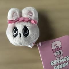 【タグ付き】　エスターバニー　プチフェイスマスコット