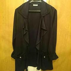 ［値下げ］axesfemme 黒アウターのサムネイル