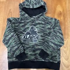 XLARGE 迷彩柄 フード付きパーカーのサムネイル