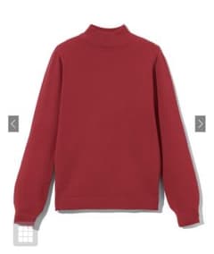 カシミアタッチハイネックニットトップスのサムネイル