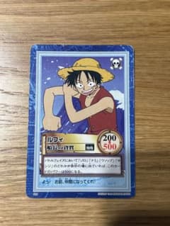 ONE PIECE ワンピース ルフィ 旧カード【初期】 - メルカリ