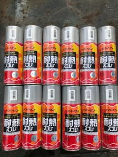 masa様専用❗️耐熱スプレー シルバー600℃ 12本のサムネイル