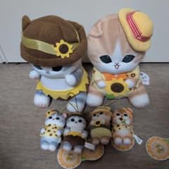 mofusand モフサンド ひまわりにゃんBIGぬいぐるみ＆マスコット6点
