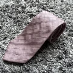 BURBERRY BLACK LABEL ネクタイ ピンク チェック柄 ビジネス - メルカリ