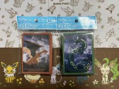 新品 ポケモンカードゲーム デッキシールド 飛翔リザードン 飛来レックウザのサムネイル