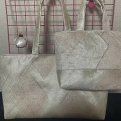 バッグ　ミニバッグ　リメイク　袋帯のサムネイル