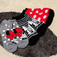 ミニーちゃん靴下☆14-18cmのサムネイル
