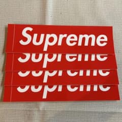 Supreme ロゴステッカー 4枚セットのサムネイル