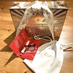 Dior ディオール ホリデー ショッパー 紙袋 香水 サンプル 巾着 - メルカリ