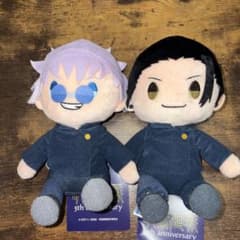呪術廻戦 5周年 ぬいぐるみvol.2 2種セット 夏油 五条 ラウンドワン