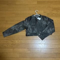 Nope girl レザージャケット　Sのサムネイル