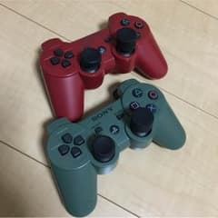 ps3 純正コントローラー 二個  送料無料のサムネイル