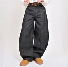 地底人 onlineリジットバルーンデニム Lサイズ - メルカリ
