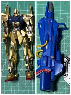 素人組立品　MG 百式　ver.2.0 メガ・バズーカ・ランチャー　セット 素人組立品 MG 百式 ver.2.0 メガ・バズーカ・ランチャー セット