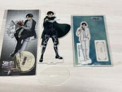 Attack Titan Levi Acrylic Stand Set of 3