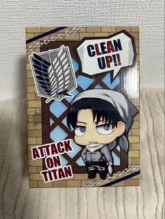 【希少・当時物】進撃の巨人 お掃除リヴァイ＆エレン スライド引き出し 小物入れのサムネイル