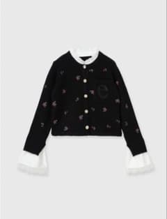 【完売品】EIMY ISTOIRE Attachedcollrフラワーカーデのサムネイル