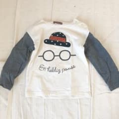 スタジオミニ　トップス　90 ロンt ラグランtシャツのサムネイル