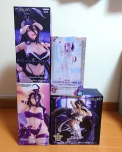 ⑲OVERLORD アルベドフィギュア 4種セット - メルカリ