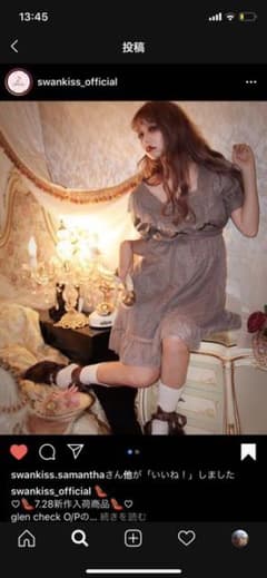 Swankiss 2018 AW ワンピースのサムネイル