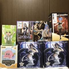プライズフィギュア まとめ売り 美少女 アルベド バニー レム カービィ