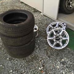 キャデラック リンカーン 純正 メッキ  ホイールのサムネイル
