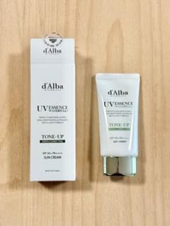 d'Alba UV 에센스 워터리 톤 업 선크림 GREEN