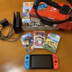 Nintendo Switch 본체 링 피트 어드벤처·모모테츠·아츠모리