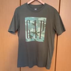 GAP カモフラージュロゴ Tシャツ カーキ XSのサムネイル