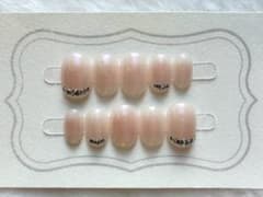【Sサイズ/現品限り】 ピンクオーロラネイルのサムネイル