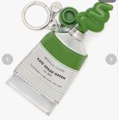 kate spade new york ペイントチューブ キーフォブ グリーン - メルカリ