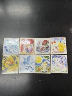ポケモンセンター限定 ミニ色紙 アートコレクション 8枚セット - メルカリ