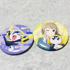 新品ラブライブ　中須かすみ　タママニ　缶バッジ