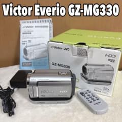 VICTOR GZ-MG330 ビクター ビデオカメラ シルバー 付属品 箱付 - メルカリ