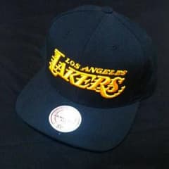 着用一回!!! Mitchell&Ness Lakers スナップバックのサムネイル