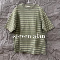 steven alan スティーブンアラン ボーダーTシャツのサムネイル