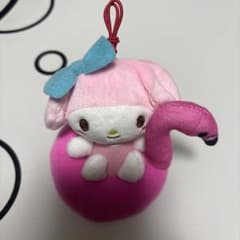 マイメロディ ぬいぐるみ マスコット フラミンゴ浮き輪のサムネイル