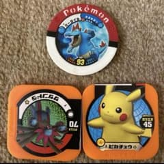 ポケモンバトリオ メダル （ピカチュウ、サザンドラ、オーダイル