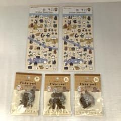 セリア　メジェド　エジプト神話　シール　ステッカー　5点セット