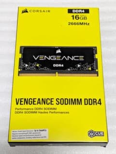 コルセア DDR4 ノートPC用メモリ 16GB（8GB×2） - メルカリ