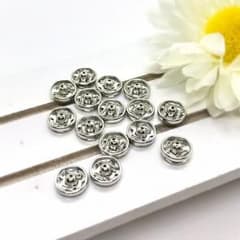【スナップボタン】15ペア☆基礎金具☆ドレス・洋服・ポーチ・ポケットに(し04)のサムネイル