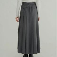 CLANE LONG WIDE PLEATS SKIRTのサムネイル