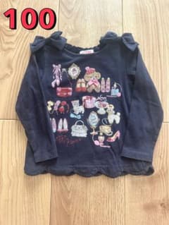 メゾピアノ 長袖カットソー 100cmのサムネイル