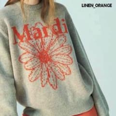 mardi mercredi ニット/LINEN ORANGEのサムネイル