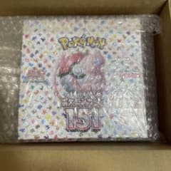【納品書付】ポケモンカード１５１　シュリンク付き１ＢＯＸのサムネイル