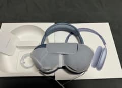 美品】Apple Airpods Max USB C ブルー 保証2026.9 - メルカリ