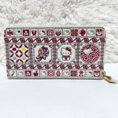 ミ*ん様 訳あり 極美品 ハローキティー 吉祥宝づくし 浅草文庫 本革 長財布 訳あり 極美品 ハローキティー 吉祥宝づくし 浅草文庫 本革 長財布