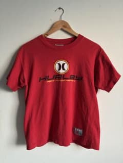 90s Hurley Tシャツ 赤のサムネイル