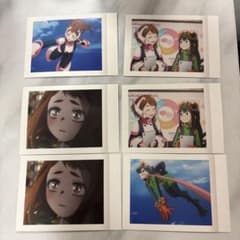 僕のヒーローアカデミア パシャこれ 6枚セット 麗日お茶子 蛙吹梅雨のサムネイル
